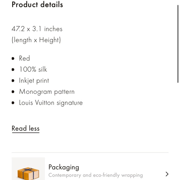 Louis Vuitton bandeau scarf - new in box! - Picture 3 of 9